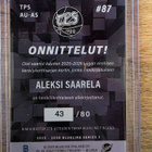 SIGNATURE SILVER Aleksi Saarela/TPS - pikkukuva 2