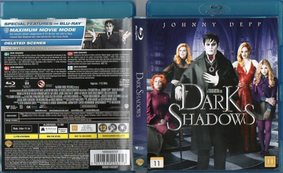 Dark Shadows (39 818) k -FI- nordic, BLU-RAY johnny depp