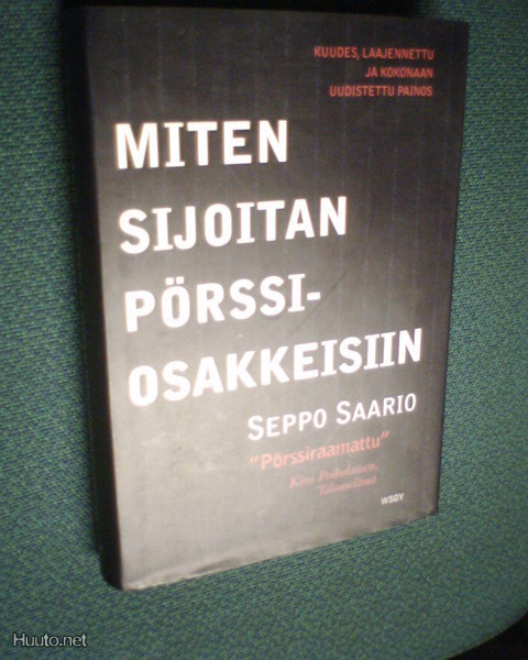 Saario: Miten sijoitan pörssiosakkeisiin (6.p.2000) Sis.pk:t