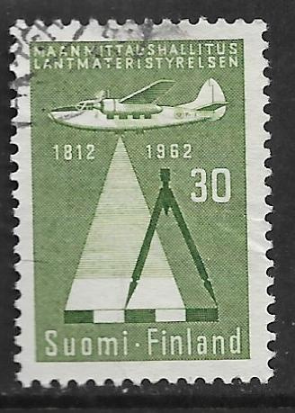 Maanmittaushallitus 150v 1962 (LAPE 555) O