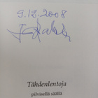 Tarmo Palonen : Tähdenlentoja pilvisellä säällä (signeera... - pikkukuva 3