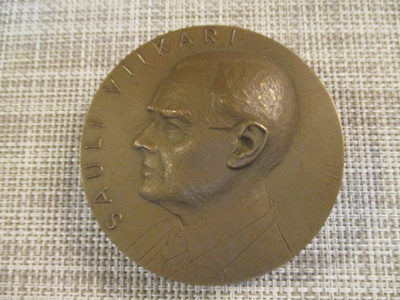 Sauli Viikari mitali 1984 /Jarkko Roth.