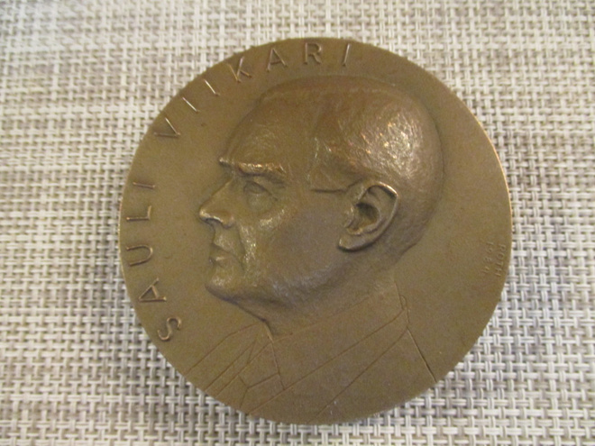 Sauli Viikari mitali 1984 /Jarkko Roth.
