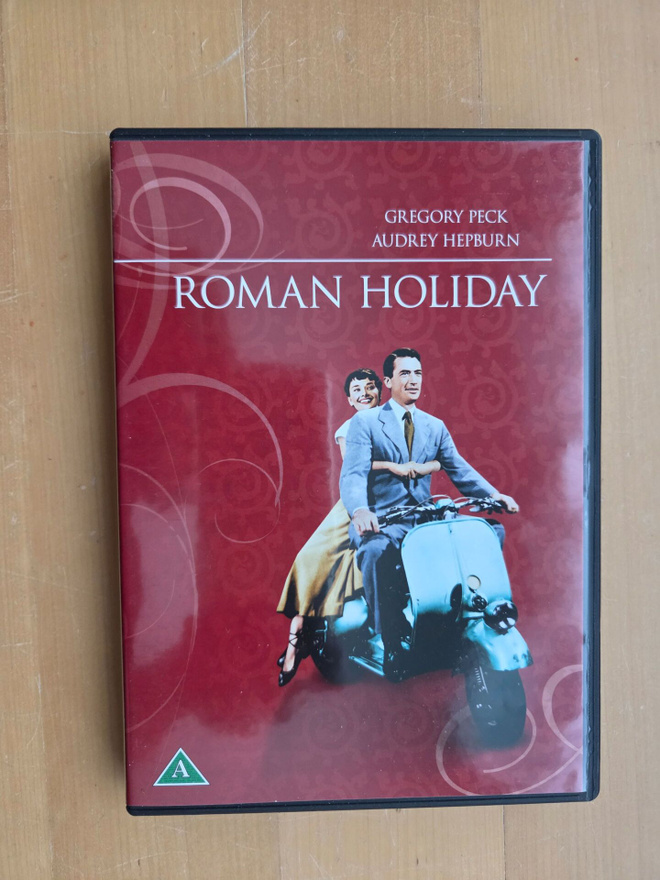 ROMAN HOLIDAY . DVD . LOMA ROOMASSA . HEPBURN . PECK