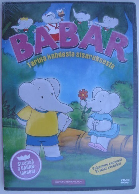 BABAR 12 DVD TARINA KAHDESTA SISARUKSESTA