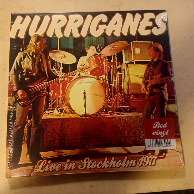 LP  Hurriganes  Live in Stockholm 1977   uusi