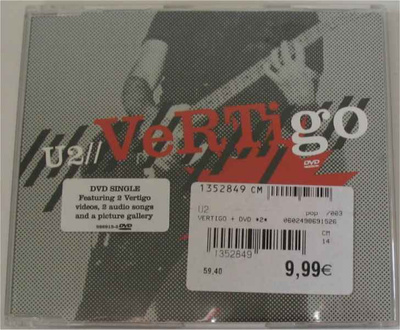 U2: Vertigo DVD-single