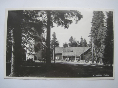 VANHA Postikortti Kuopio 1953