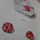 Rubiini - pinkki safiiri 6.76 ct Tansania princess erä 36x - pikkukuva 2