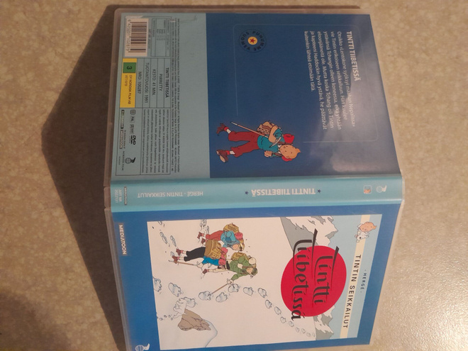 Tintti tiibetissä dvd