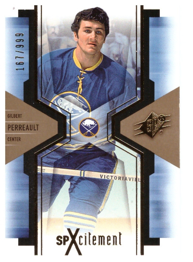 GILBERT PERREAULT Sabres 06-07 SPx Citement #XII xxx/999