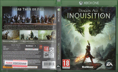 DRAGON AGE INQUISITION	(13 281)	k		XBOXONE