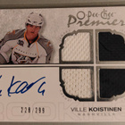 Ville Koistinen 2007-08 OPC Premier Rookie Auto Patch /299 - pikkukuva 1