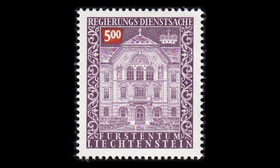 Liechtenstein D_69 ** Virkamerkit (1989)