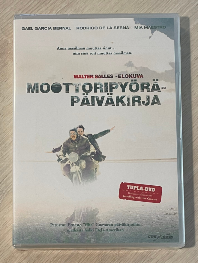 Walter Salles: MOOTTORIPYÖRÄPÄIVÄKIRJA (2004) 2DVD (UUSI)