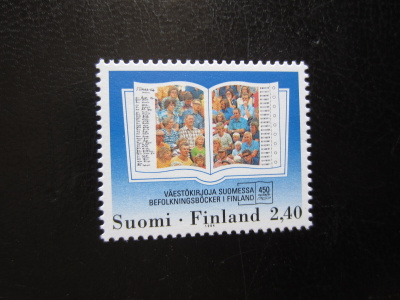 1994 Väestökirjoja Suomessa 450 vuotta **