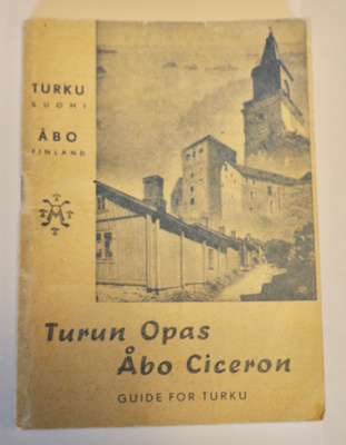 Turun Opas Åbo Ciceron Guide for Turku