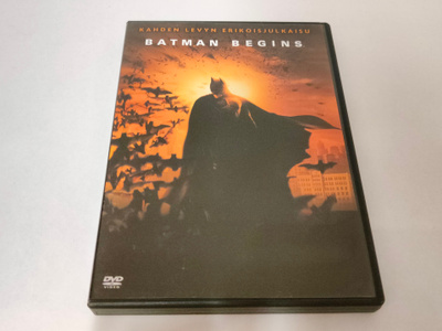 Batman Begins (2005) - Tupla-DVD - Suomi-julkaisu