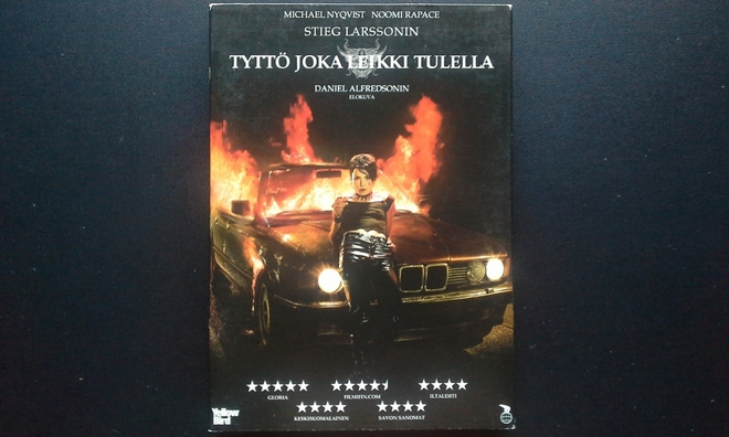 DVD: Tyttö Joka Leikki Tulella (2009)