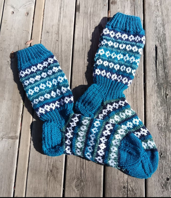 Miesten villasukat, koko 43 / 44