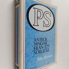 Mia Berner : PS : anteckningar från ett sorgeår - pikkukuva 1