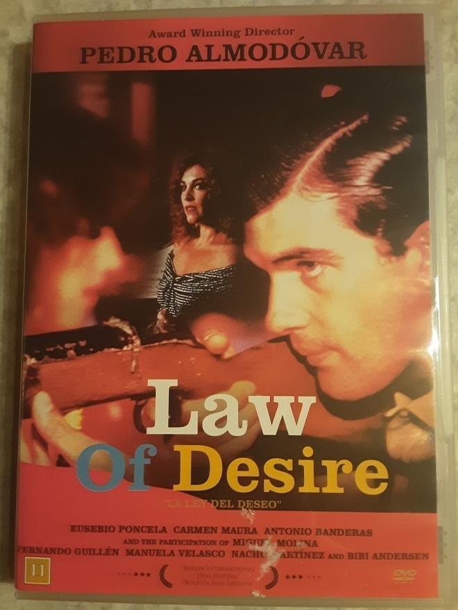 Intohimon laki - Law of desire (DVD)