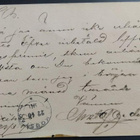 WILLÄHTI -Finland-leima 1890 ehiöllä Pietarsaareen - pikkukuva 3