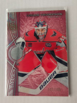 Logan Thompson 2025-26 UD Ice Red /199