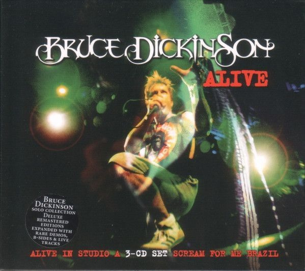 Dickinson: Alive in Studio A/Scream for Me Brazil (3 CD Set)
