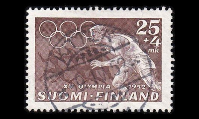 406 o XV Olympia loisto Kittilä 9.IV.52 (1952)