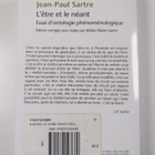 Jean-Paul Sartre : L'etre et le neant : essai d'ontologie... - pikkukuva 2