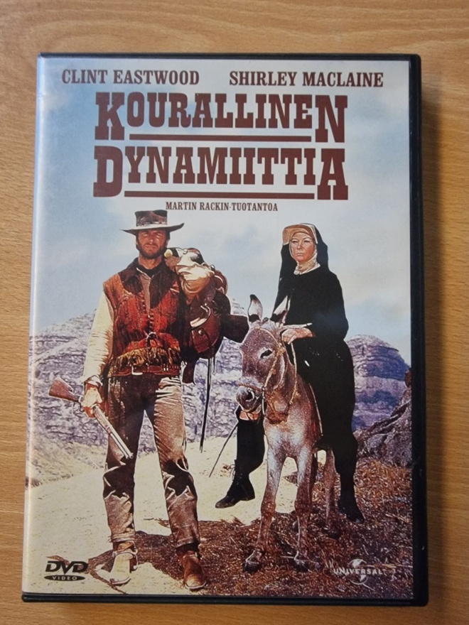 Kourallinen dynamiittia (1970) DVD (Eastwood)