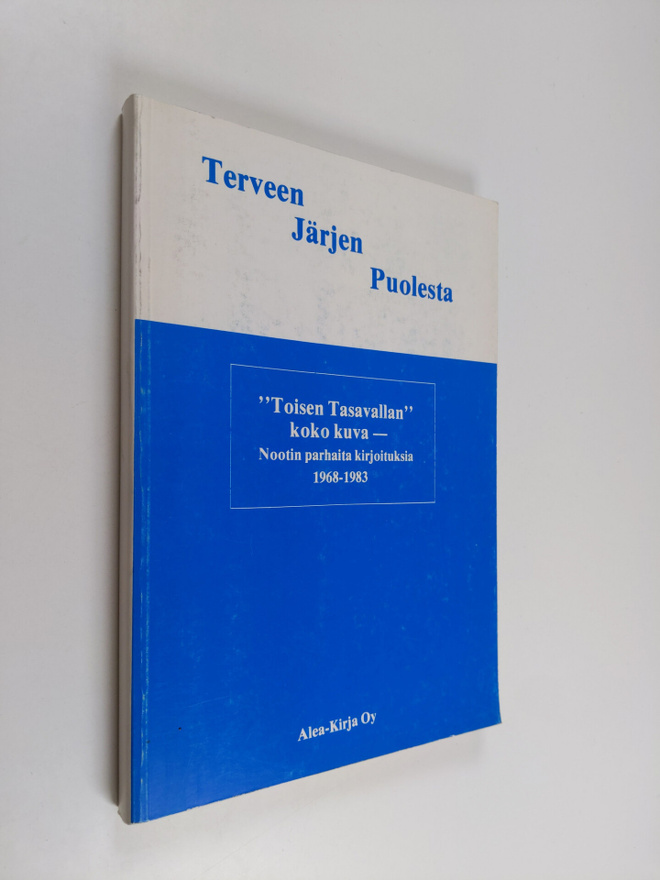 Terveen järjen puolesta : valikoima Nootin parhaita kirjo...