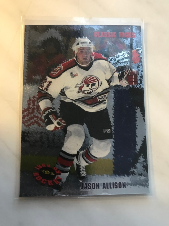 1994-95 Classic Picks Jason Allison /20000