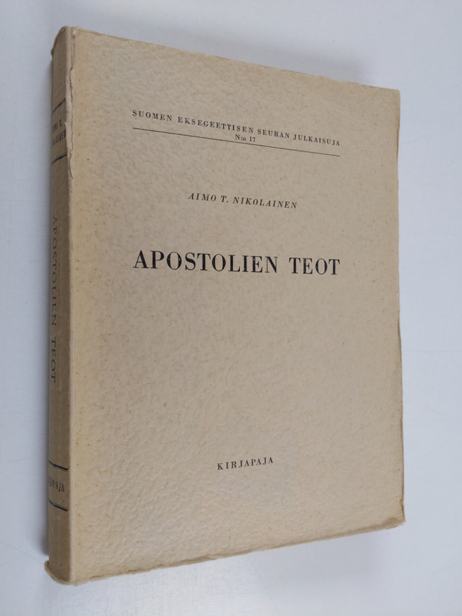 Aimo T. Nikolainen : Apostolien teot