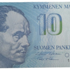 10 Markkaa 1986, Vesileima Vasemmalla Puolella Väärinpäin - pikkukuva 3