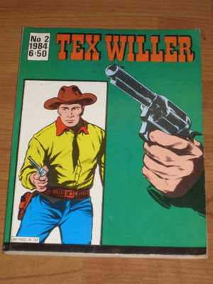TEX WILLER N:o 2 1984 ERITTÄIN SIISTI