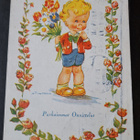 Tilgmann: poika onnittelee, kulkenut 1947 - pikkukuva 1