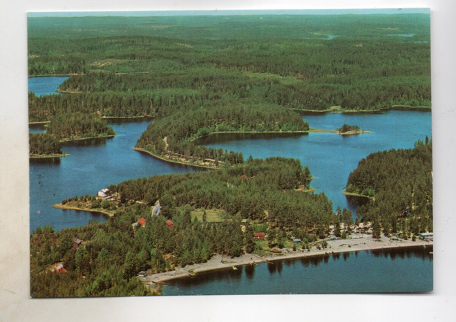 Sulkava Vilkaharju: ilmakuva (Velj.Karhumäki  3371)