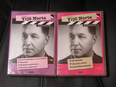 Yrjö Norta kokoelma 1 ja 2 DVD