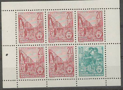 DDR Mi MH-Blatt 9b +