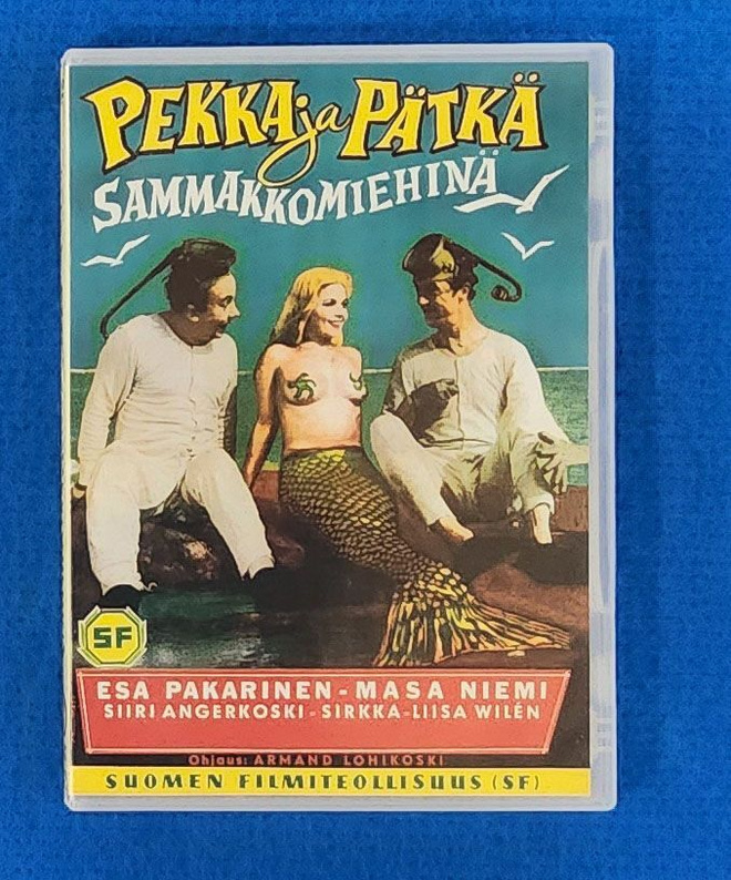 Pekka ja Pätkä sammakkomiehinä