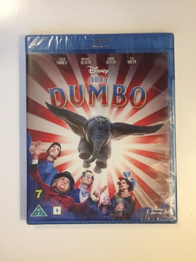 Dumbo (2019) (Blu-ray) Puhuttu myös suomeksi (UUSI)