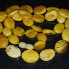 Baltic Amber EGG YOLK natural antique Itämeren meripihka - pikkukuva 5
