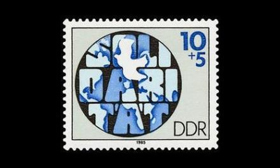 DDR 2950 ** Kansainvälinen solidaarisuus (1985)