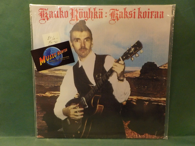 KAUKO RÖYHKÄ - KAKSI KOIRAA EX-/M- FIN -90 LP