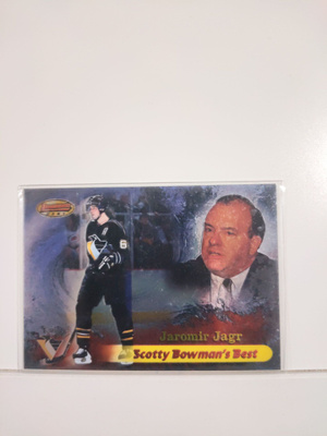 1998-99 Bowman's Best Scotty Bowman's Best #SB6 Jaromir Jagr