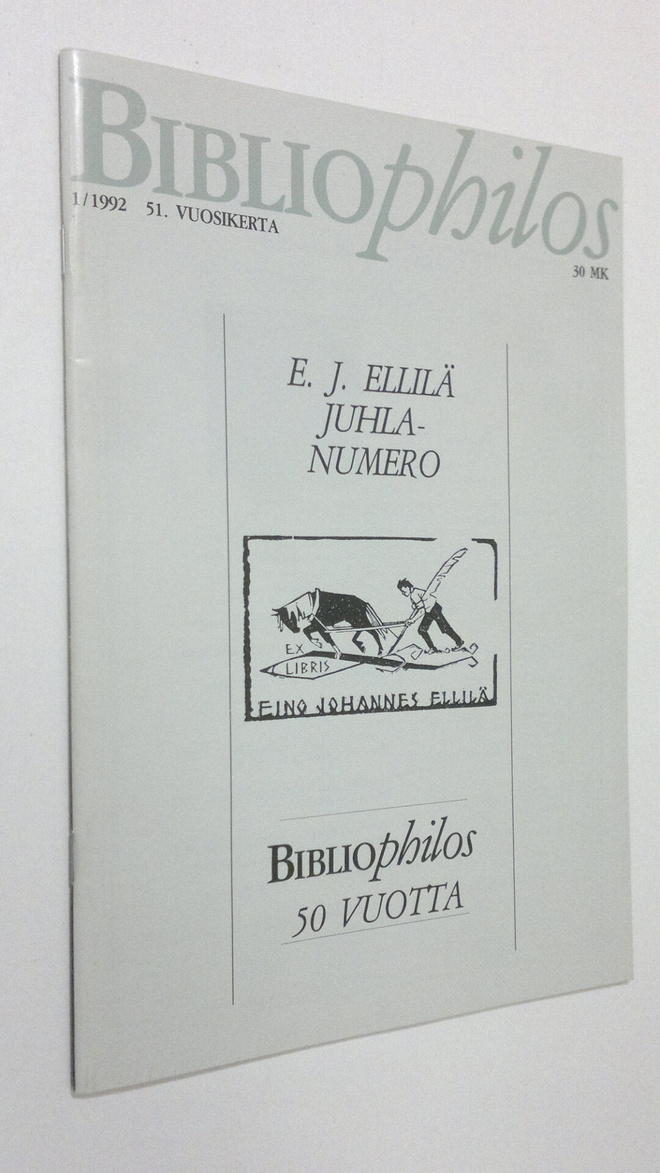 Bibliophilos 1/1992