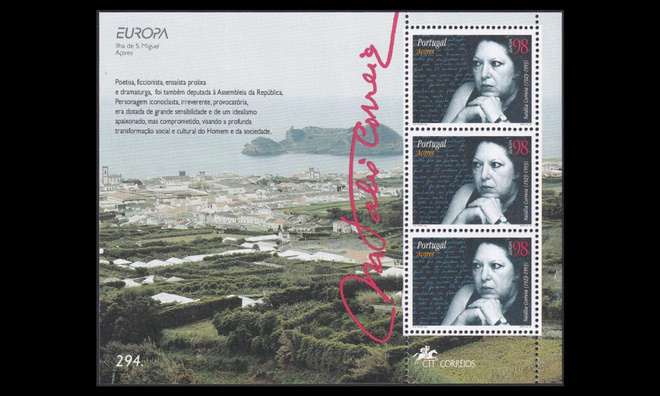 Azorit 456BL15 ** Europa kuuluisia naisia (1996)