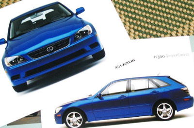 2001 Lexus IS 300 Sport Cross esite KUIN UUSI
